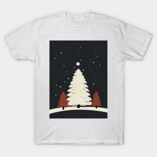 christmas tree during the night T-Shirt